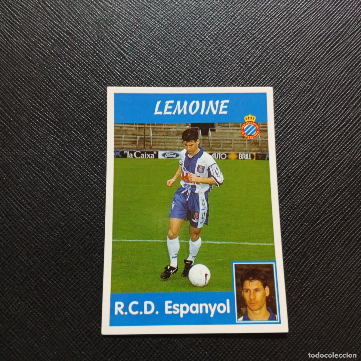 Cromos de F&uacute;tbol: 185A 185 LEMOINE ESPA&Ntilde;OL PANINI 1997 1998 CROMO FUTBOL 97 98 - SIN PEGAR - A165 PG1 B
