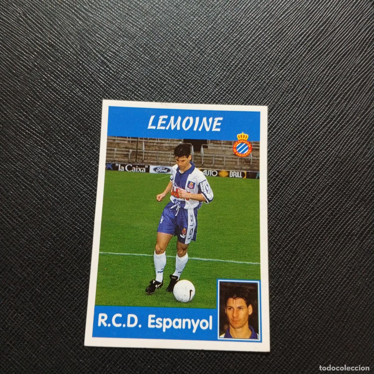 Cromos de F&uacute;tbol: 185A 185 LEMOINE ESPA&Ntilde;OL PANINI 1997 1998 CROMO FUTBOL 97 98 - SIN PEGAR - A165 PG10