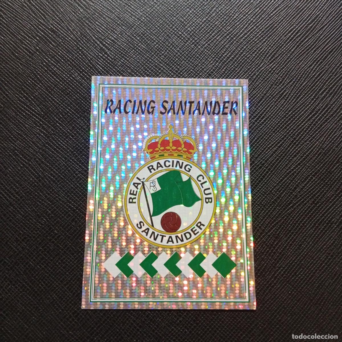 Football Stickers: M ESCUDO RACING SANTANDER PANINI 1997 1998 CROMO FUTBOL 97 98 - SIN PEGAR - A165 PG1