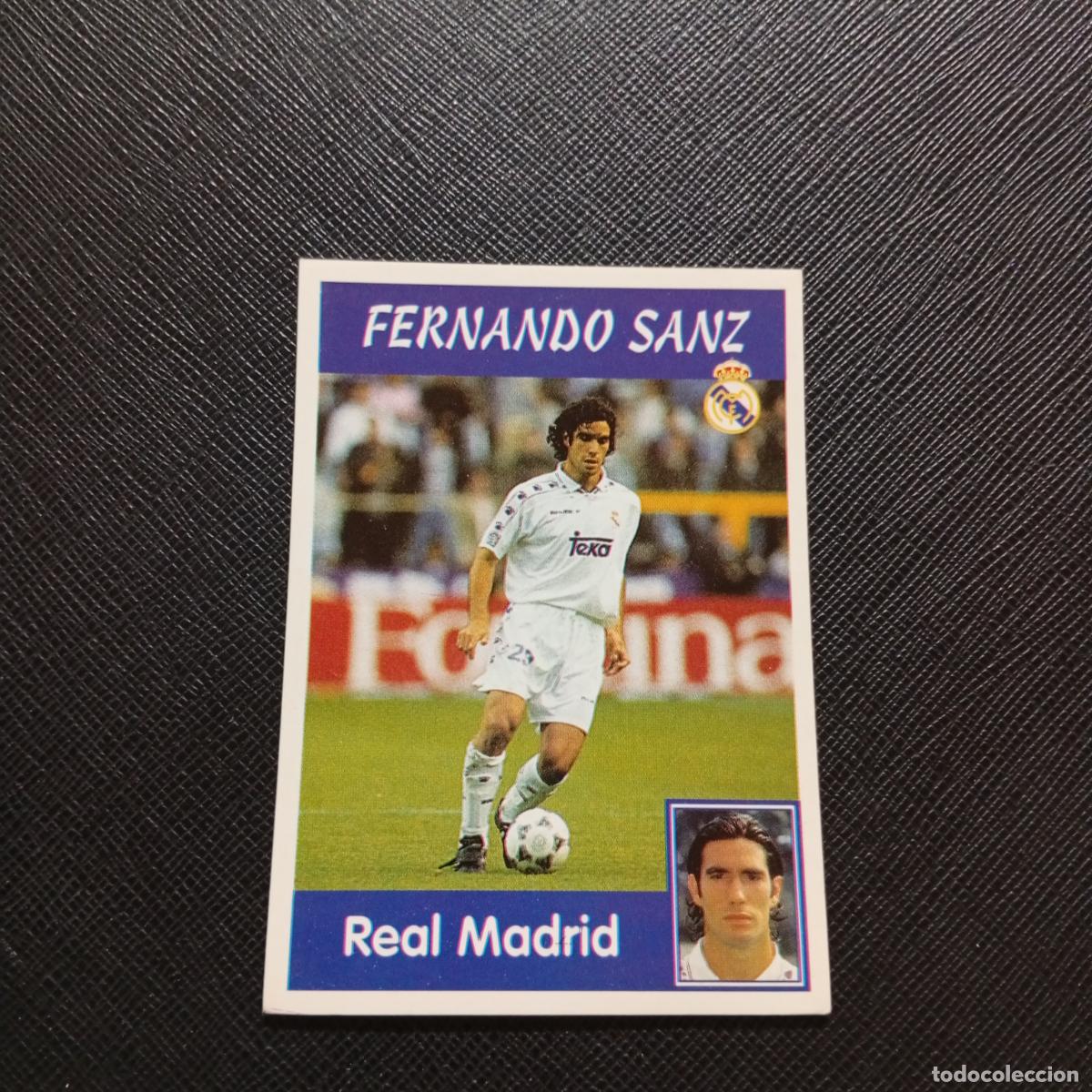Cromos de F&uacute;tbol: 9A 9 FERNANDO SANZ REAL MADRID PANINI 1997 1998 CROMO FUTBOL 97 98 - SIN PEGAR - A165 PG1