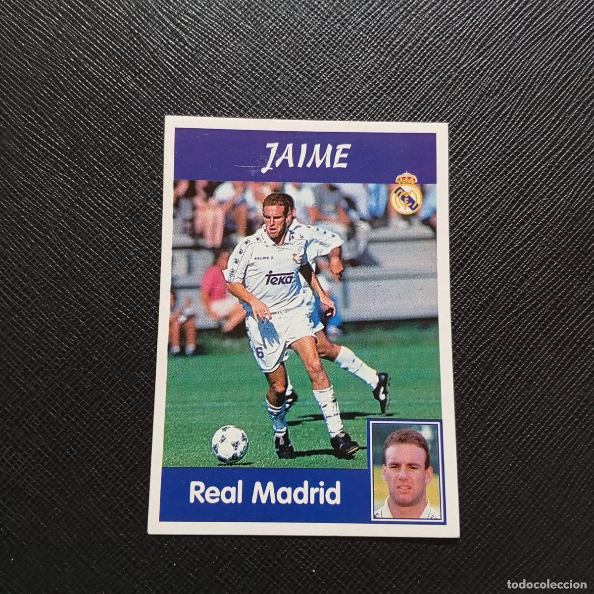 Cromos de F&uacute;tbol: 9 JAIME REAL MADRID PANINI 1997 1998 CROMO FUTBOL 97 98 - SIN PEGAR - A165 PG1