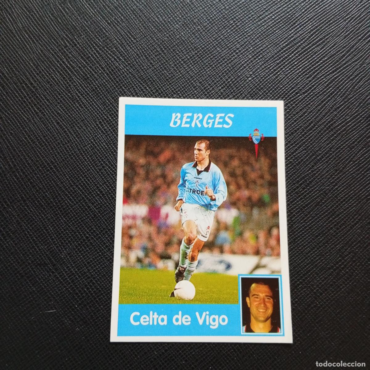 Cromos de F&uacute;tbol: 246 BERGES CELTA PANINI 1997 1998 CROMO FUTBOL 97 98 - SIN PEGAR - A165 PG10
