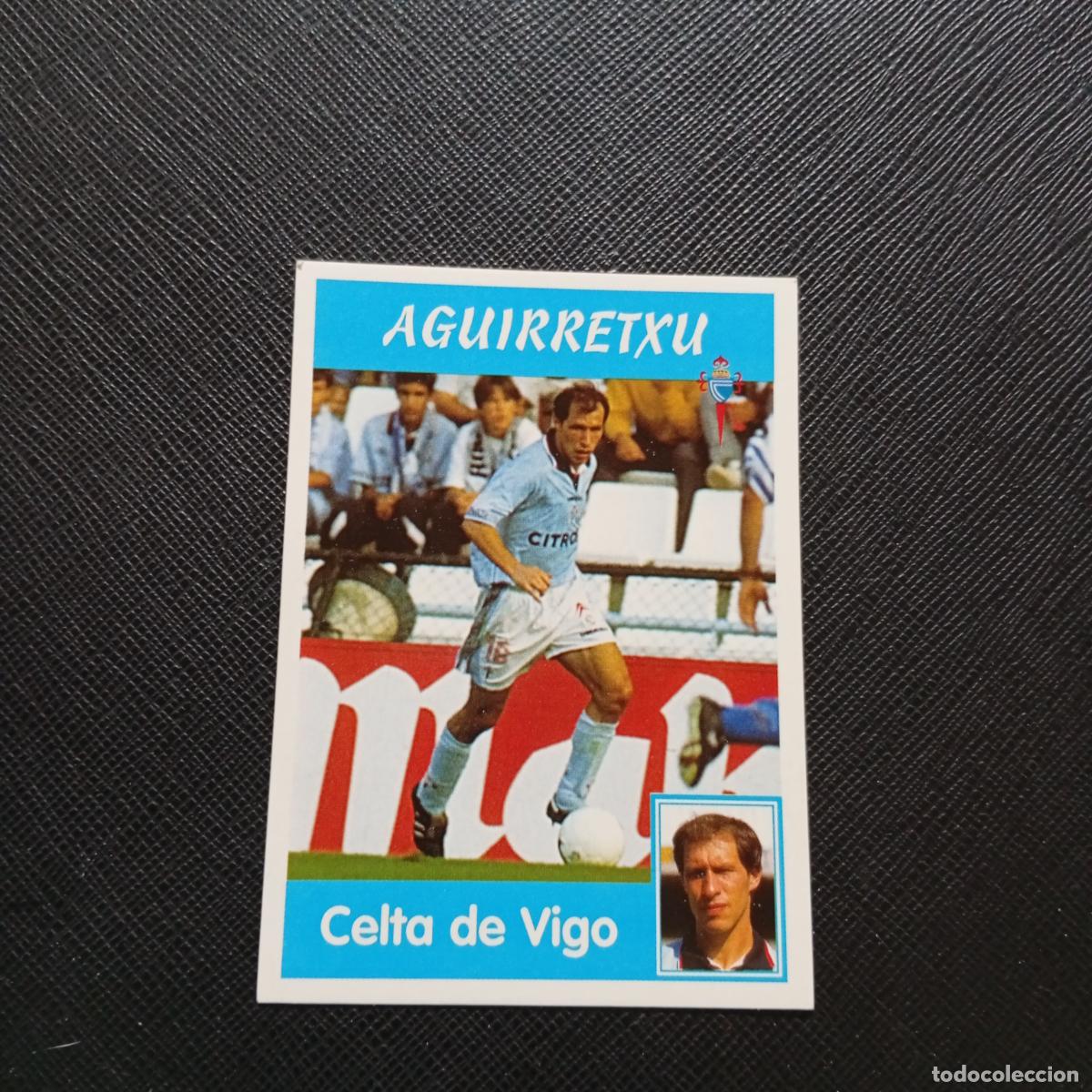 Cromos de F&uacute;tbol: 248 AGUIRRETXU CELTA PANINI 1997 1998 CROMO FUTBOL 97 98 - SIN PEGAR - A165 PG10