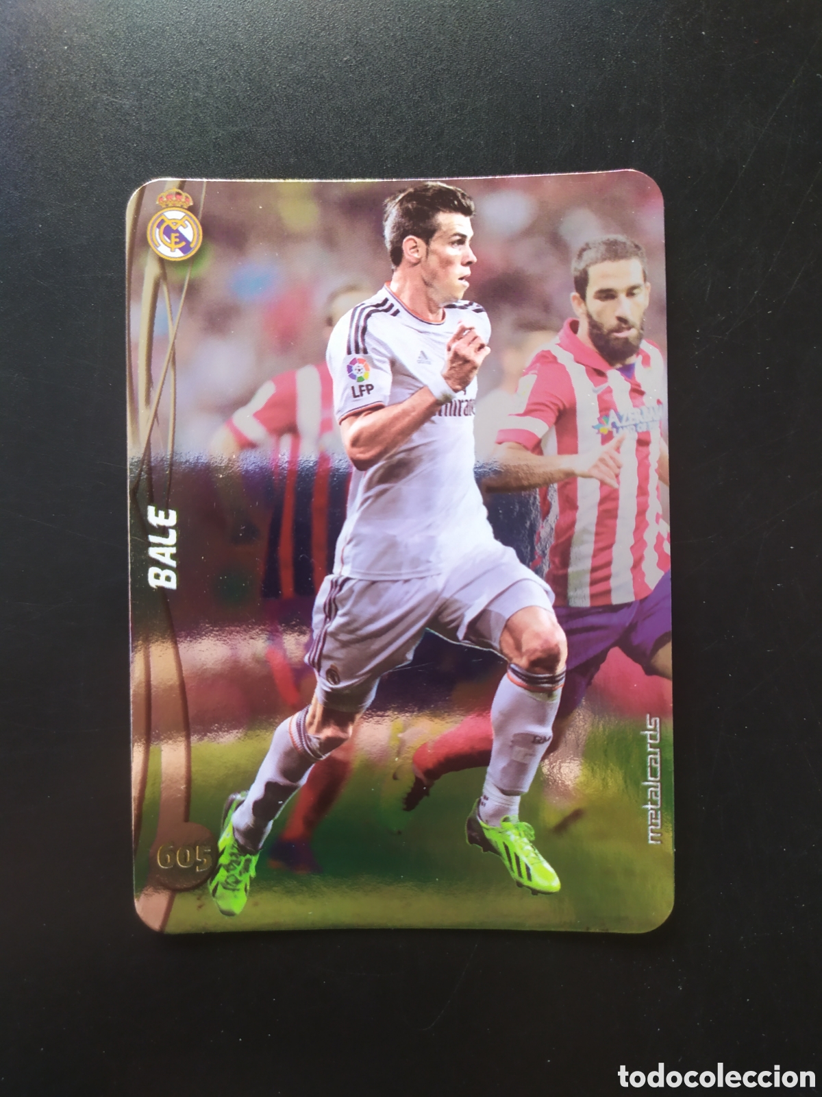 Cromos de F&uacute;tbol: Mundicromo fichas Liga 2014 2015 14 15 Bale top brillo liso n&deg; 605 Real Madrid