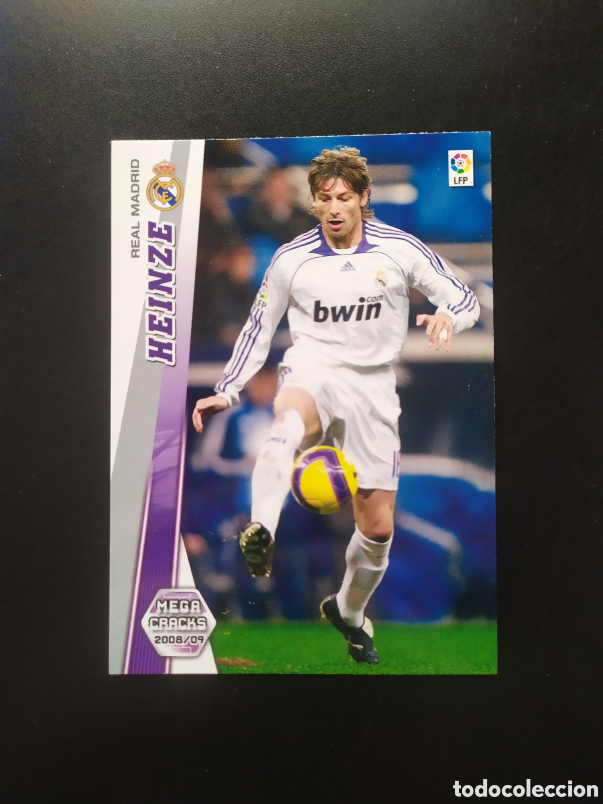 Cromos de F&uacute;tbol: Megacracks 2008 2009 08 09 panini Heinze n&deg; 151 Real Madrid