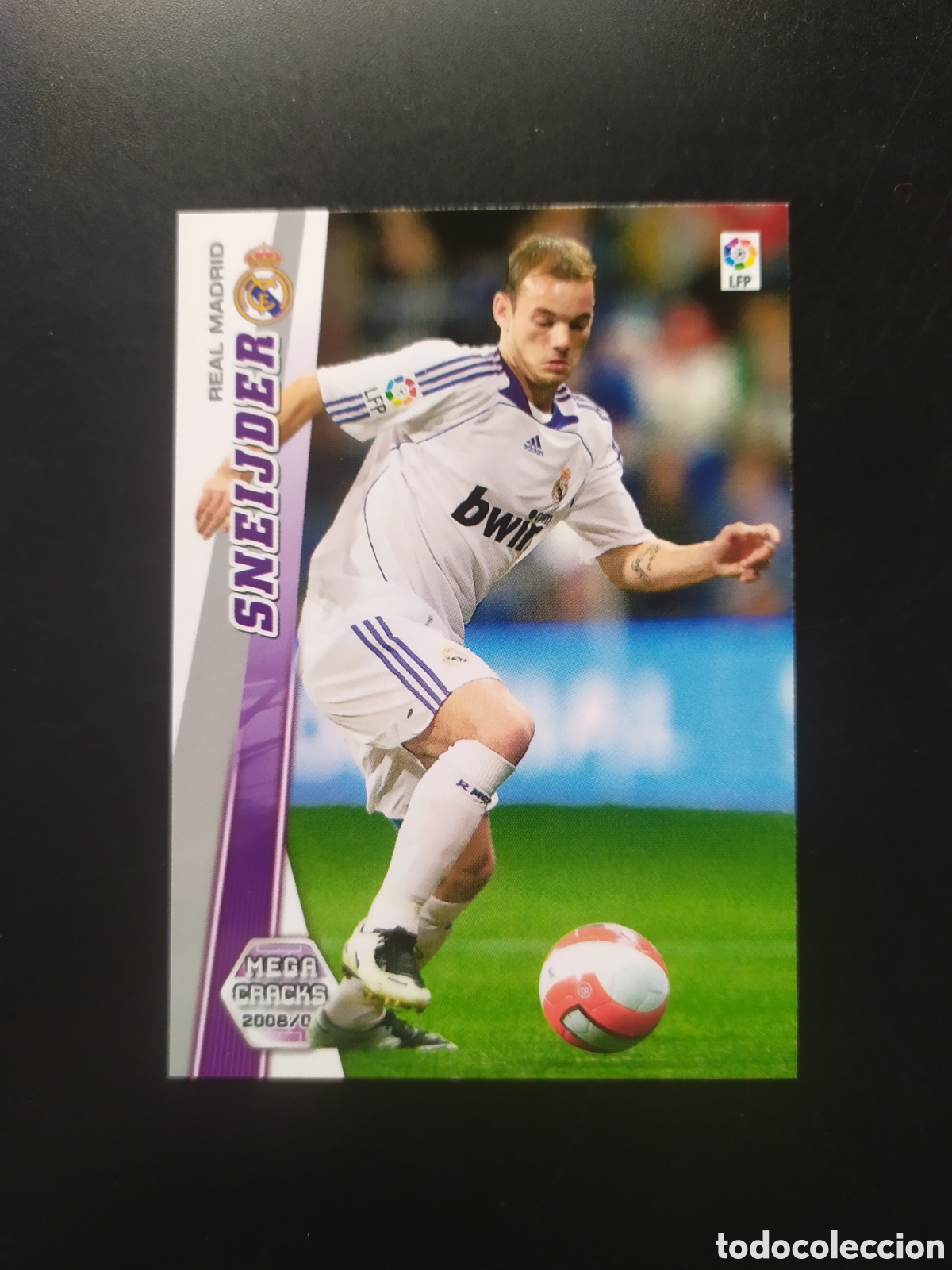 Cromos de F&uacute;tbol: Megacracks 2008 2009 08 09 panini Sneijder n&deg; 156 Real Madrid