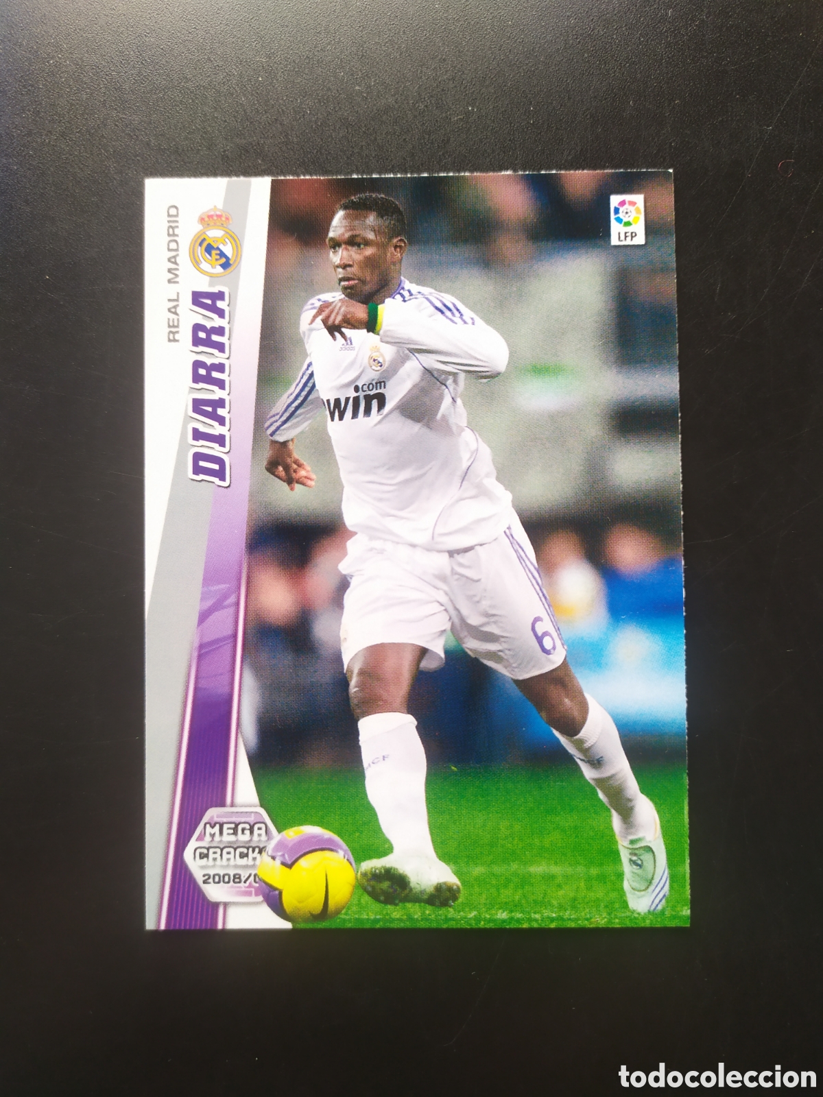 Cromos de F&uacute;tbol: Megacracks 2008 2009 08 09 panini Diarra n&deg; 157 Real Madrid