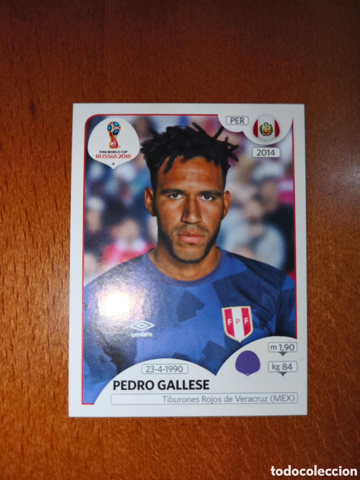 Cromos de F&uacute;tbol: Pedro Gallese n&deg;234 Fifa World Cup Rusia Russia 2018 Per&uacute;