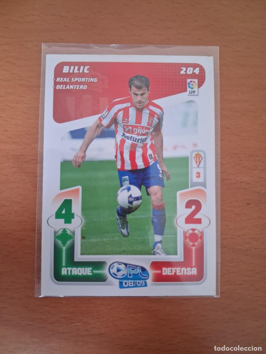 Cromos de F&uacute;tbol: Play Liga Panini 2008 2009 08 09 Real Sporting de Gijon 204 Bilic