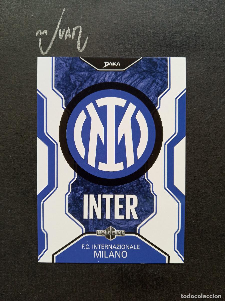 Cromos de Futebol: ESCUDO LOGO CLUB BADGE FC INTERNAZIONALE MILANO INTER MILAN ⚽ DAKA &reg; HOLOCENE 2024 2025 24 25 NUEVO