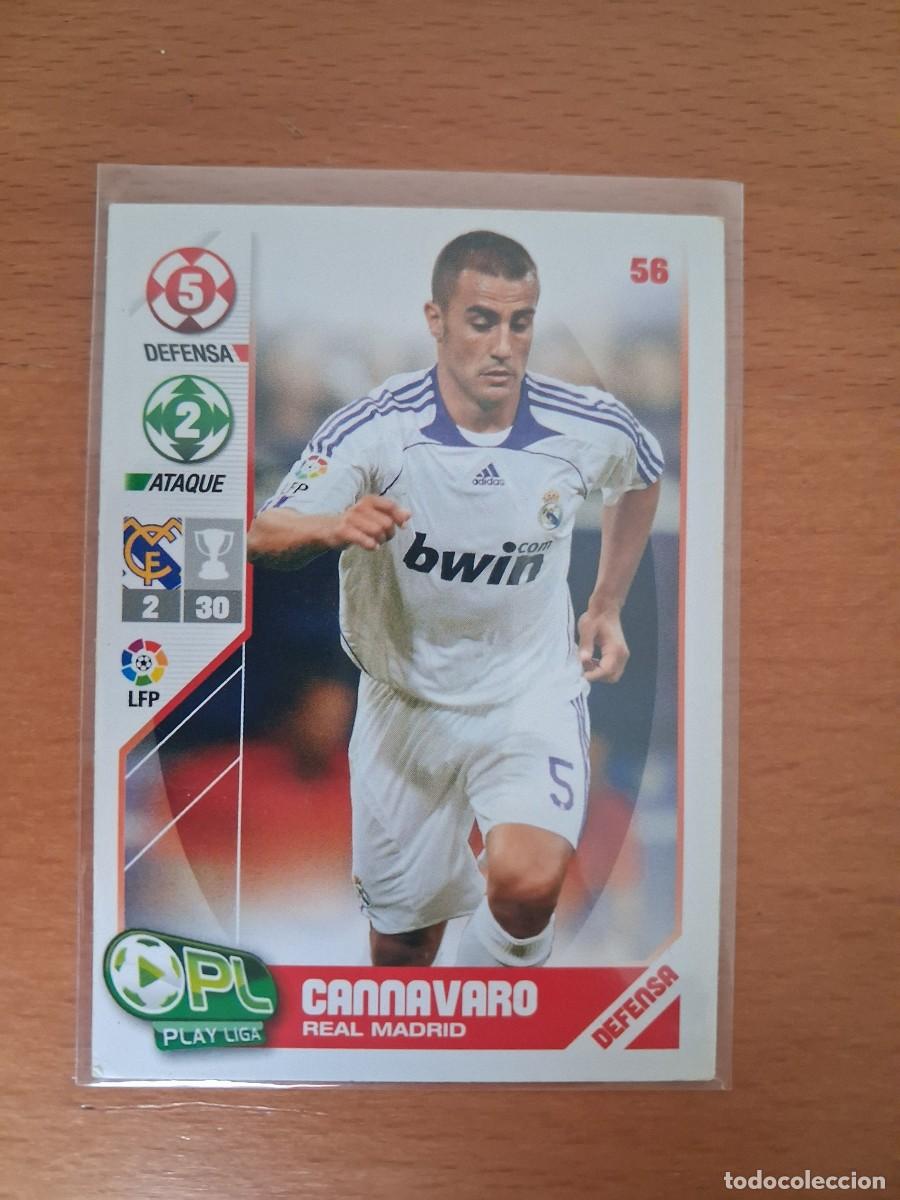 Cromos de Futebol: Play Liga Panini 2007 2008 07 08 Real Madrid 56 Cannavaro