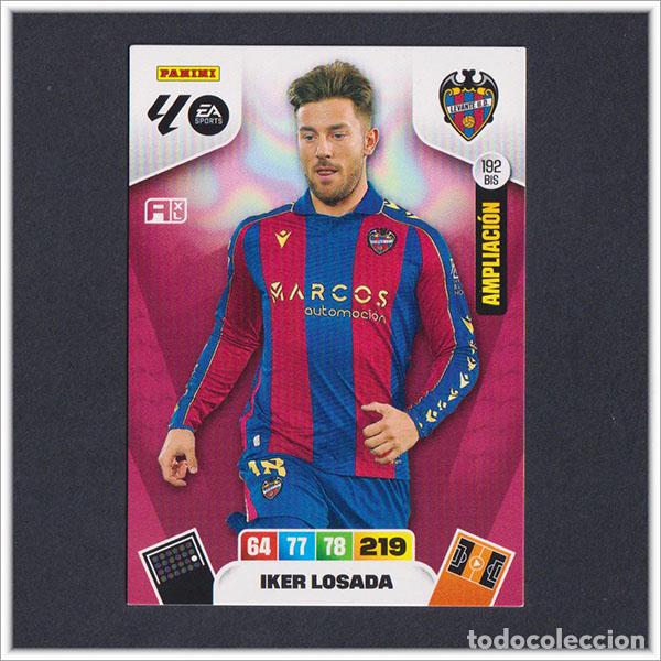 Figurine di Calcio: ADRENALYN XL 2025 2026 25 26 PANINI IKER LOSADA 192 BIS AMPLIACI&Oacute;N LEVANTE ALBUM LIGA COLECCI&Oacute;N