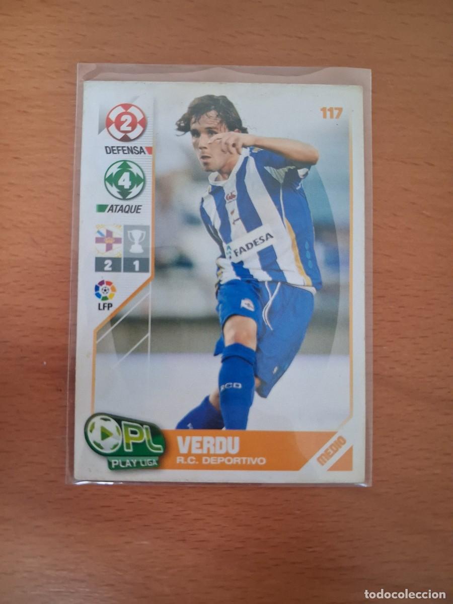 Figurine di Calcio: Play Liga Panini 2007 2008 07 08 RC Deportivo 117 Verdu