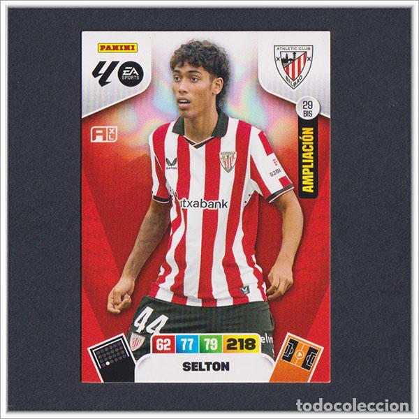 Cromos de Futebol: ADRENALYN XL 2025 2026 25 26 PANINI SELTON 29 BIS AMPLIACI&Oacute;N ATHLETIC BILBAO ALBUM LIGA COLECCI&Oacute;N
