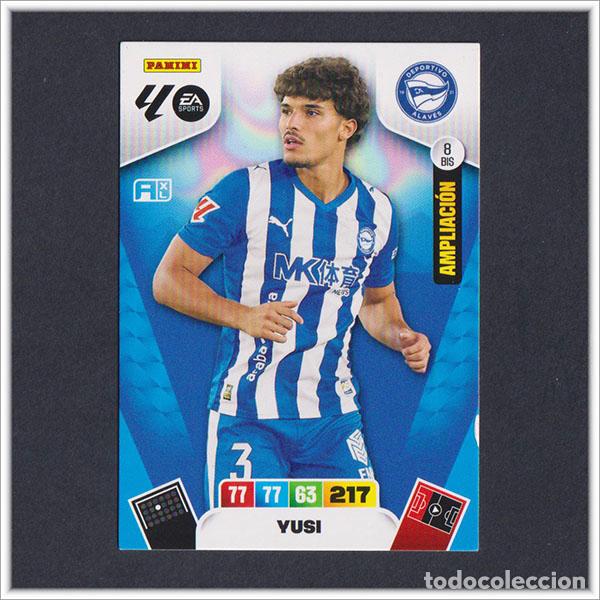 Cromos de Futebol: ADRENALYN XL 2025 2026 25 26 PANINI YUSI 8 BIS AMPLIACI&Oacute;N ALAV&Eacute;S ALBUM LIGA COLECCI&Oacute;N