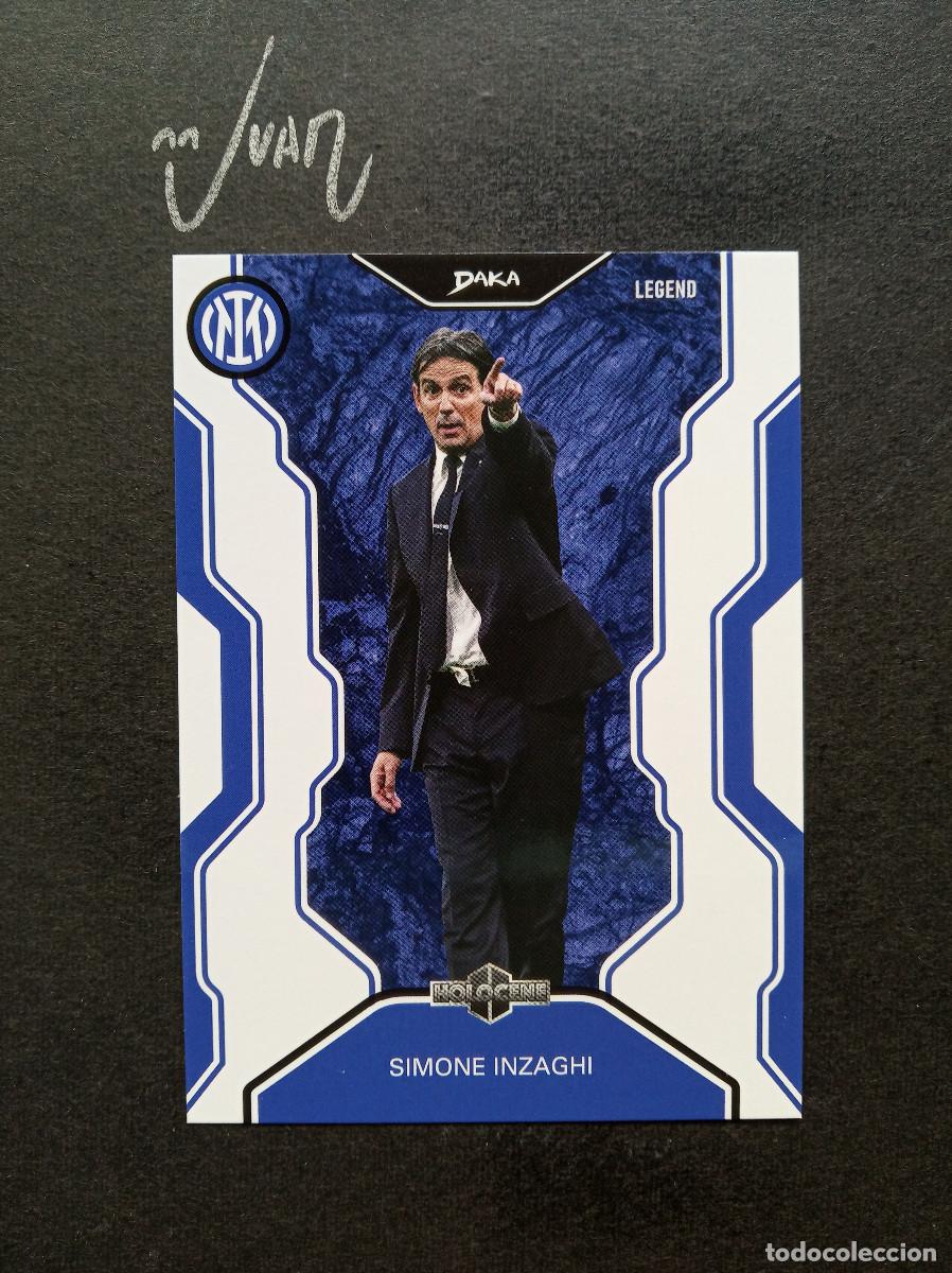Figurine di Calcio: HO-U-24 LEGEND SIMONE INZAGHI FC INTERNAZIONALE MILANO INTER MILAN ⚽ DAKA &reg; HOLOCENE 2024 2025 24 25