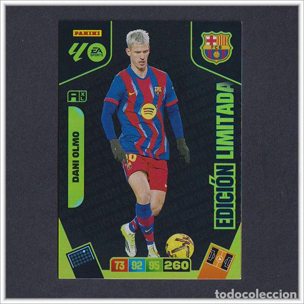 Figurine di Calcio: ADRENALYN XL 2025 2026 25 26 PANINI DANI OLMO EDICI&Oacute;N LIMITADA BARCELONA BAR&Ccedil;A ALBUM LIGA COLECCI&Oacute;N