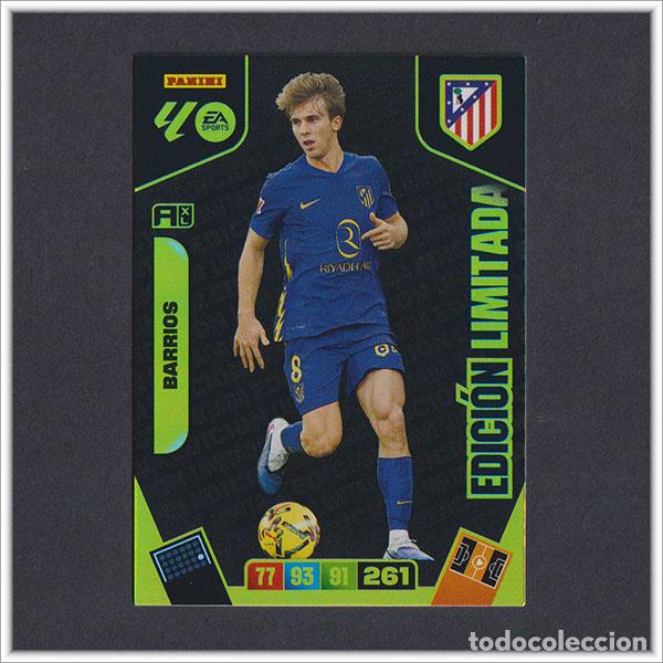 Figurine di Calcio: ADRENALYN XL 2025 2026 25 26 PANINI BARRIOS EDICI&Oacute;N LIMITADA ATL&Eacute;TICO MADRID ALBUM LIGA COLECCI&Oacute;N