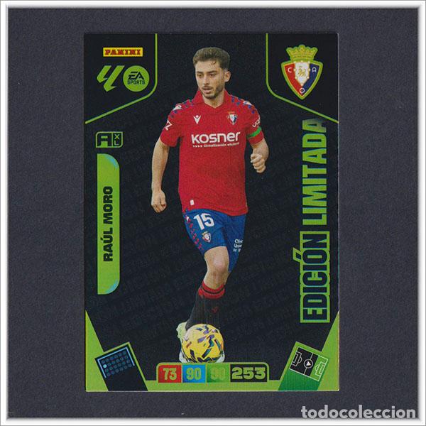 Figurine di Calcio: ADRENALYN XL 2025 2026 25 26 PANINI RAUL MORO EDICI&Oacute;N LIMITADA OSASUNA ALBUM LIGA COLECCI&Oacute;N