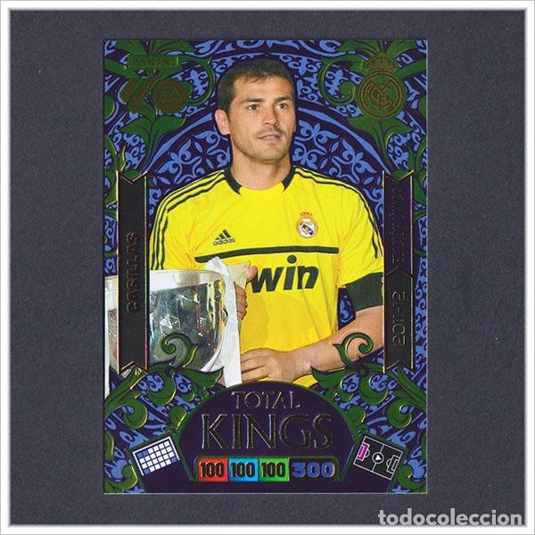 Cromos de F&uacute;tbol: ADRENALYN XL 2025 2026 25 26 PANINI IKER CASILLAS REAL MADRID EDICI&Oacute;N &Uacute;NICA LIGA TOTAL KINGS 2011-12