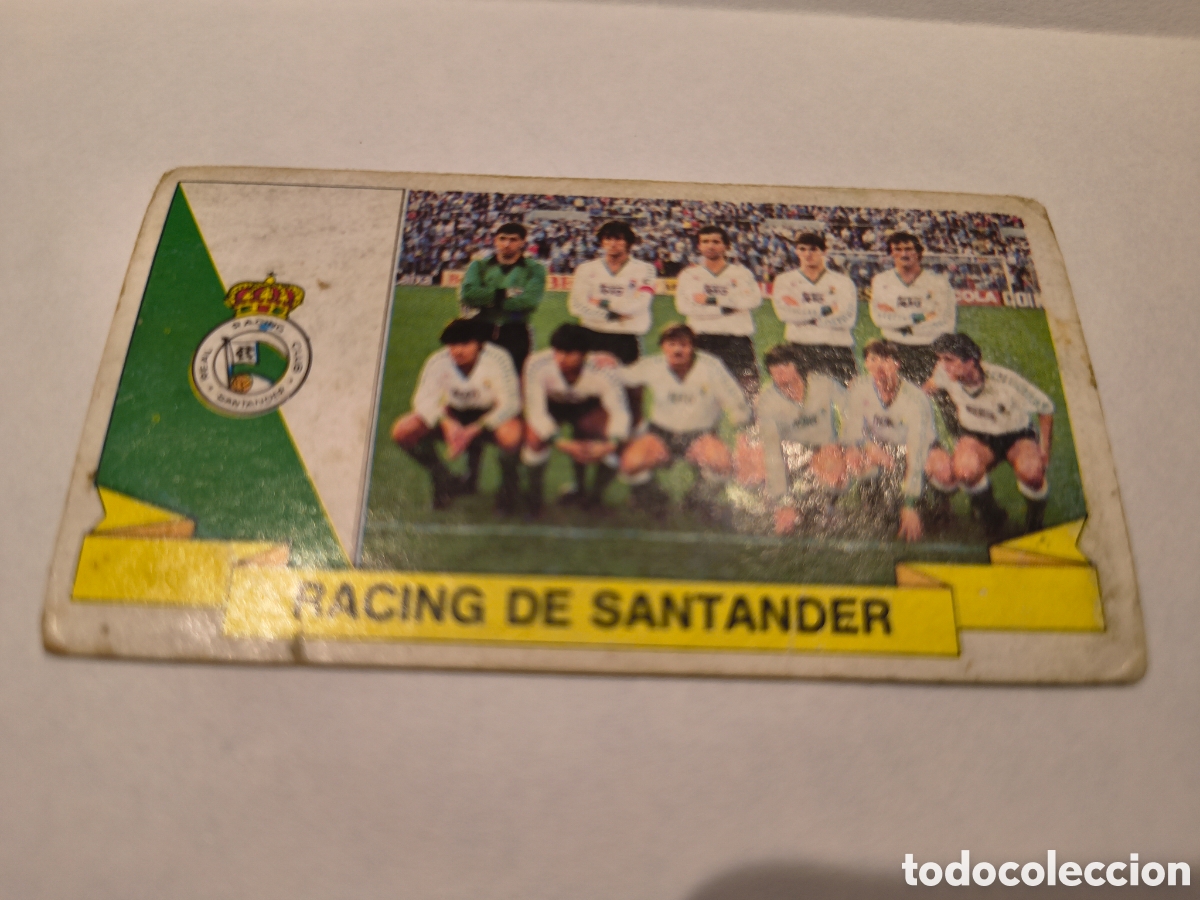 Cartes &agrave; collectionner de Football: LIGA 85 86 1985 1986 ESTE, ALINEACION, RACING DE SANTANDER