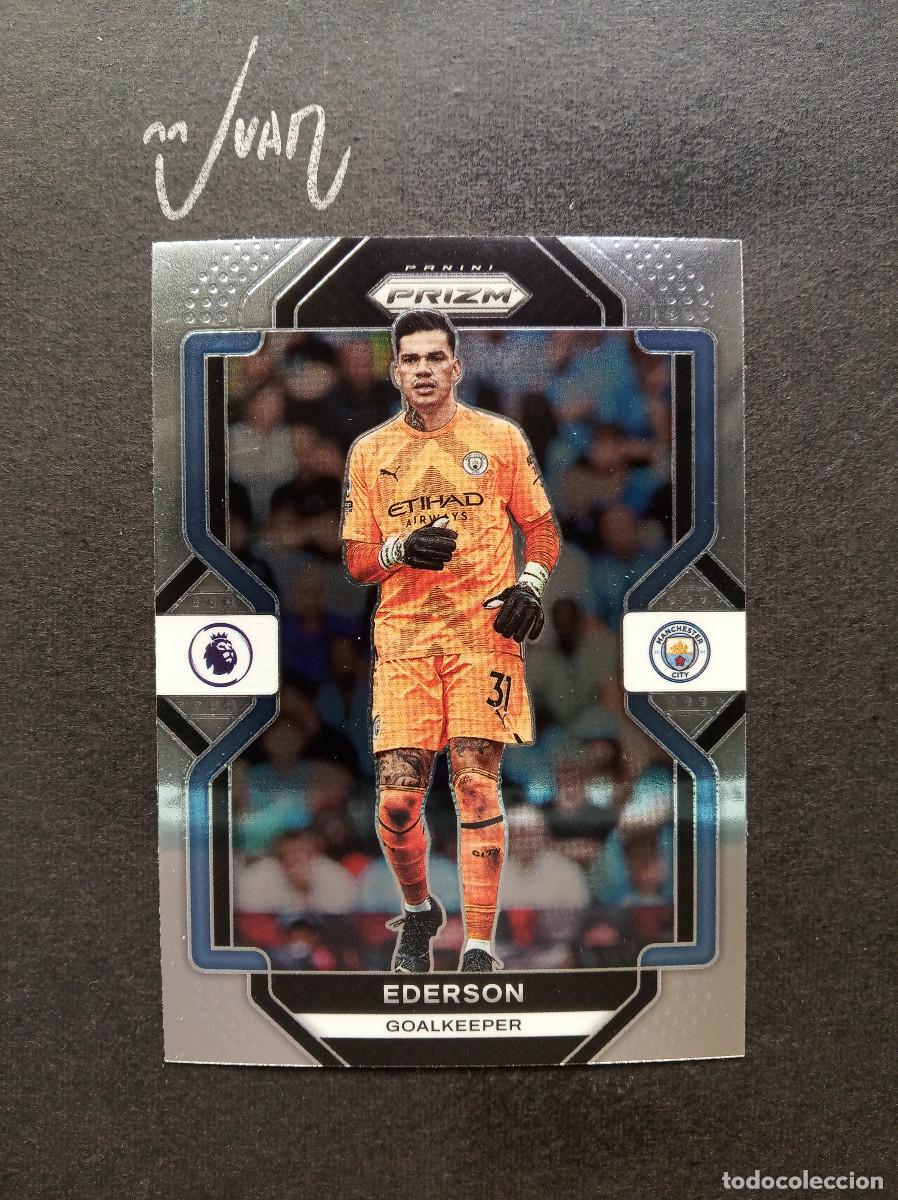 Football Stickers: N&ordm; 2 EDERSON MANCHESTER CITY BRASIL ⚽ PANINI &reg; PRIZM PREMIER LEAGUE 2022 2023 22 23 NUEVO