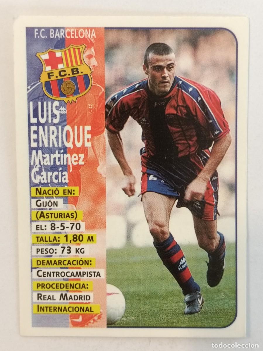 Football Stickers: #22 LUIS ENRIQUE F.C. BARCELONA LIGA 98/99 PANINI