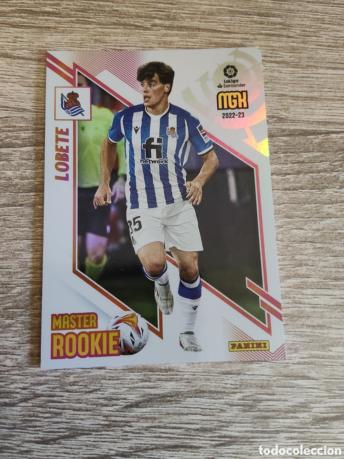 Football Stickers: Panini Megacracks 2022 2023 22 23 424 Lobete Real Sociedad
