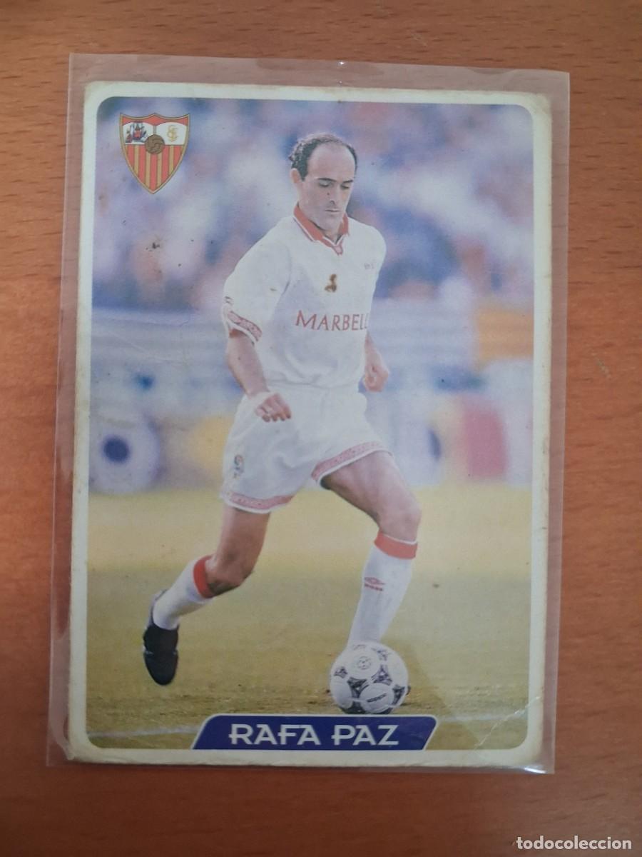 Football Stickers: Las Fichas de la liga de Mundicromo 1995 1996 95 96 Sevilla FC 82 Rafa Paz