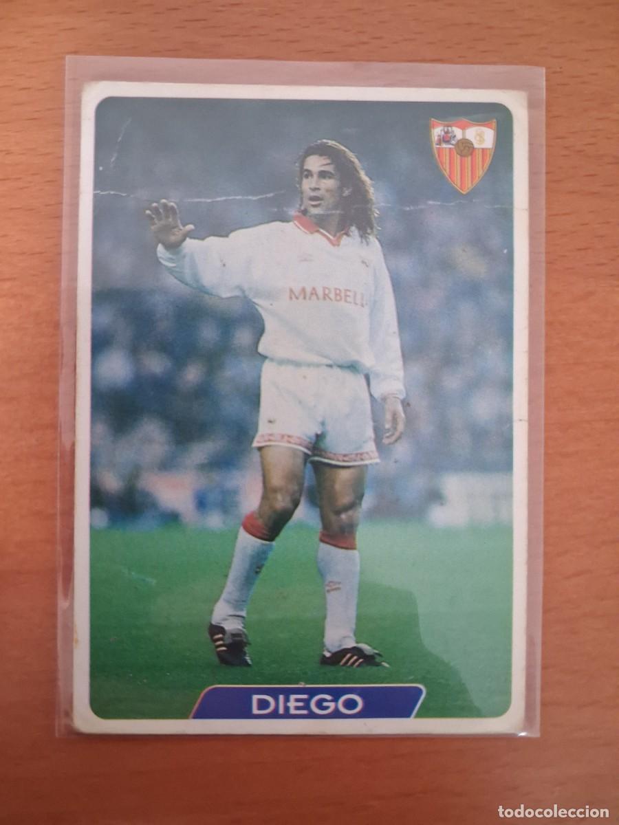 Football Stickers: Las Fichas de la liga de Mundicromo 1995 1996 95 96 Sevilla FC 86 Diego