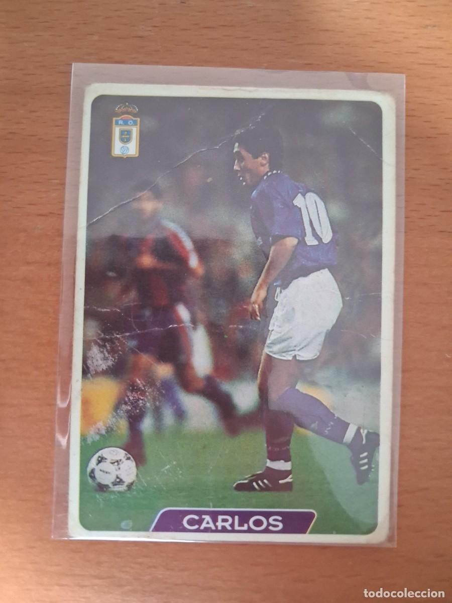 Figurine di Calcio: Las Fichas de la liga de Mundicromo 1995 1996 95 96 Real Oviedo 158 Carlos