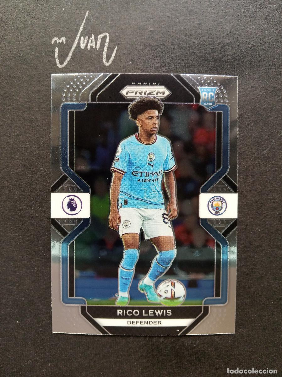 Figurine di Calcio: N&ordm; 17 ROOKIE RICO LEWIS MANCHESTER CITY ⚽ PANINI &reg; PRIZM PREMIER LEAGUE 2022 2023 22 23 NUEVO