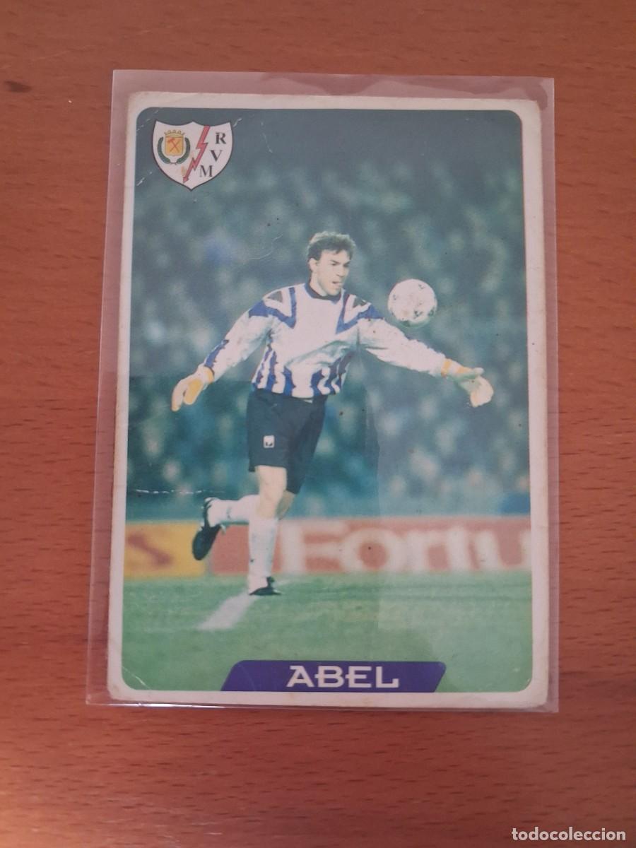 Cromos de F&uacute;tbol: Las Fichas de la liga de Mundicromo 1995 1996 95 96 Rayo Vallecano 364 Abel Ultima Hora