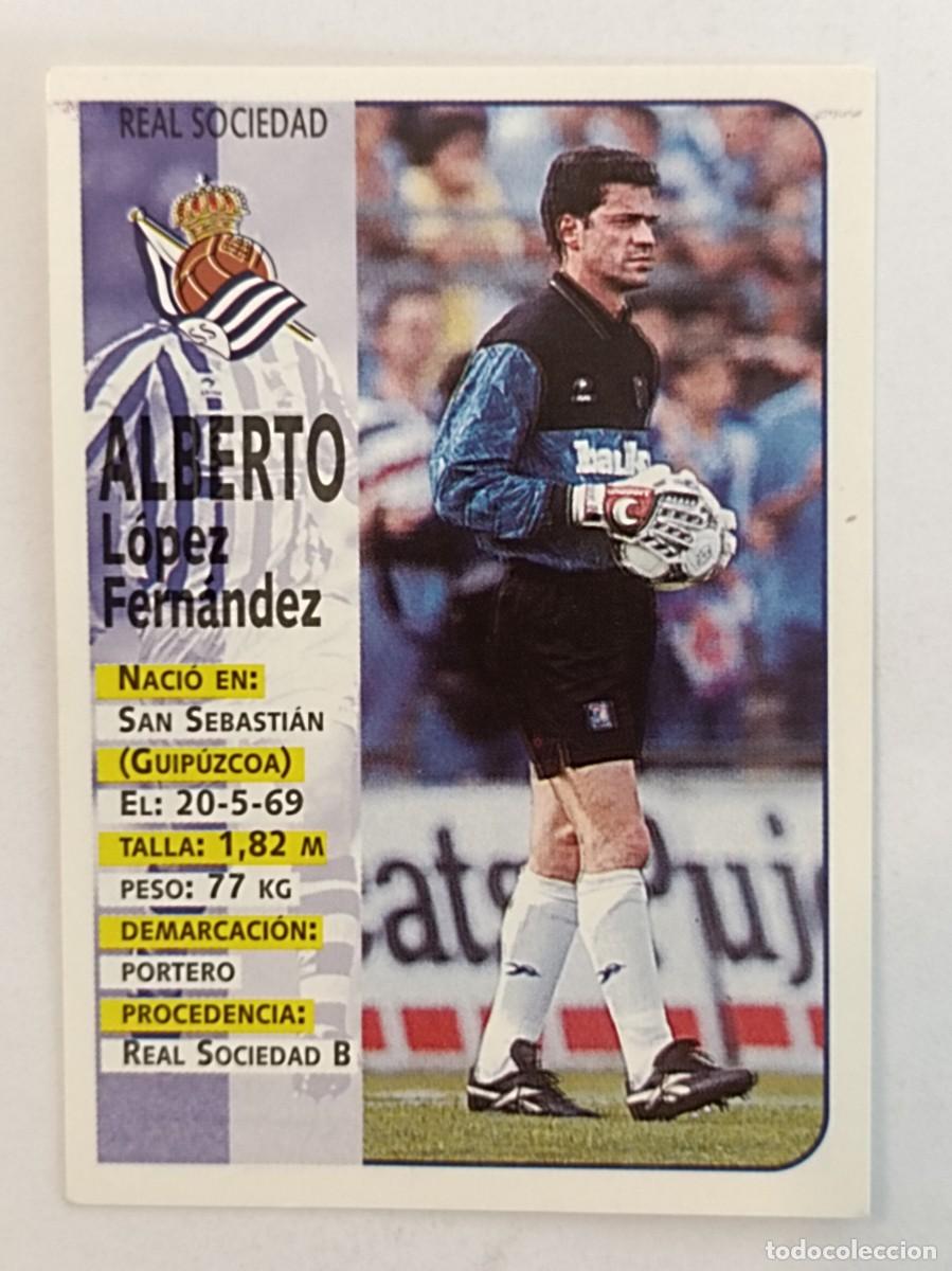 Figurine di Calcio: #48 ALBERTO REAL SOCIEDAD LIGA 98/99 PANINI
