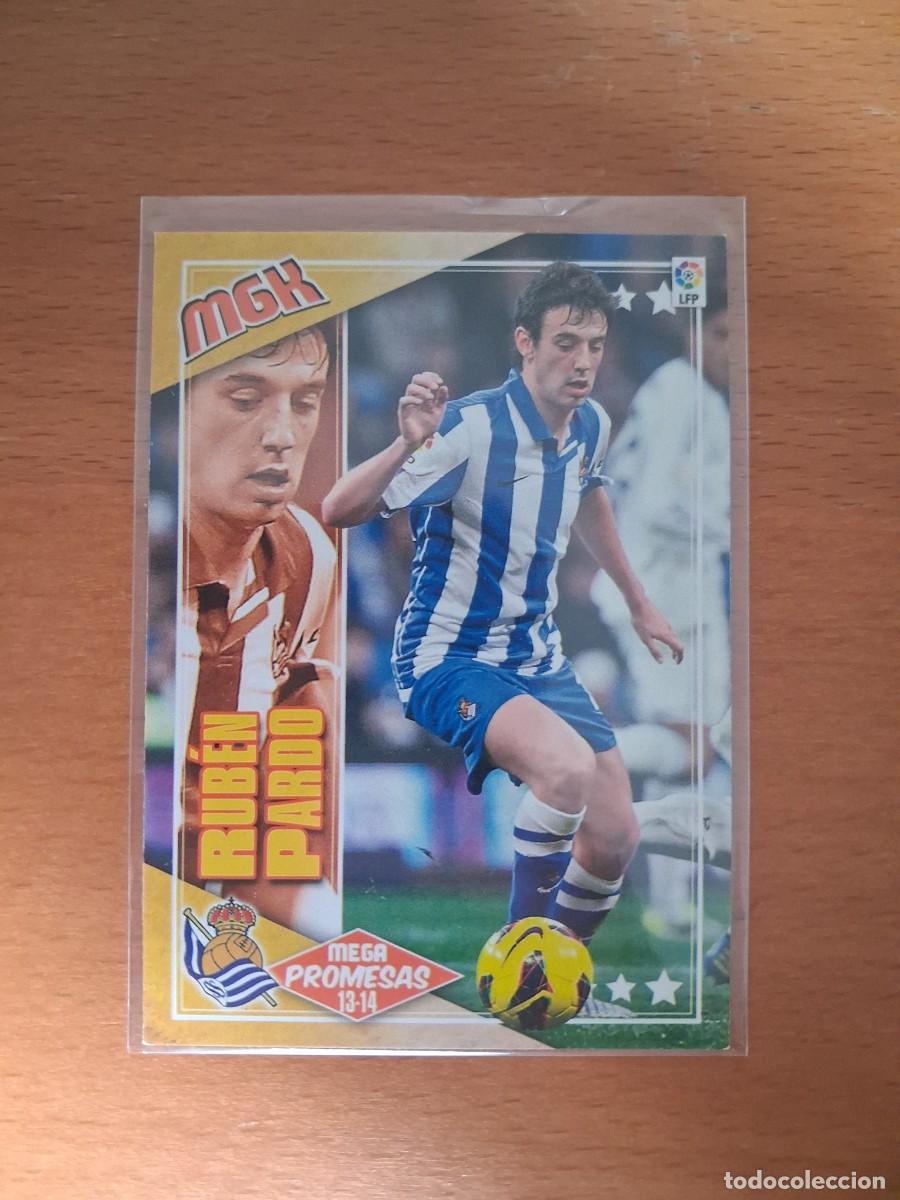 Figurine di Calcio: Megacracks 2013 2014 13 14 Mega Promesas Real Sociedad 410 Ruben Pardo