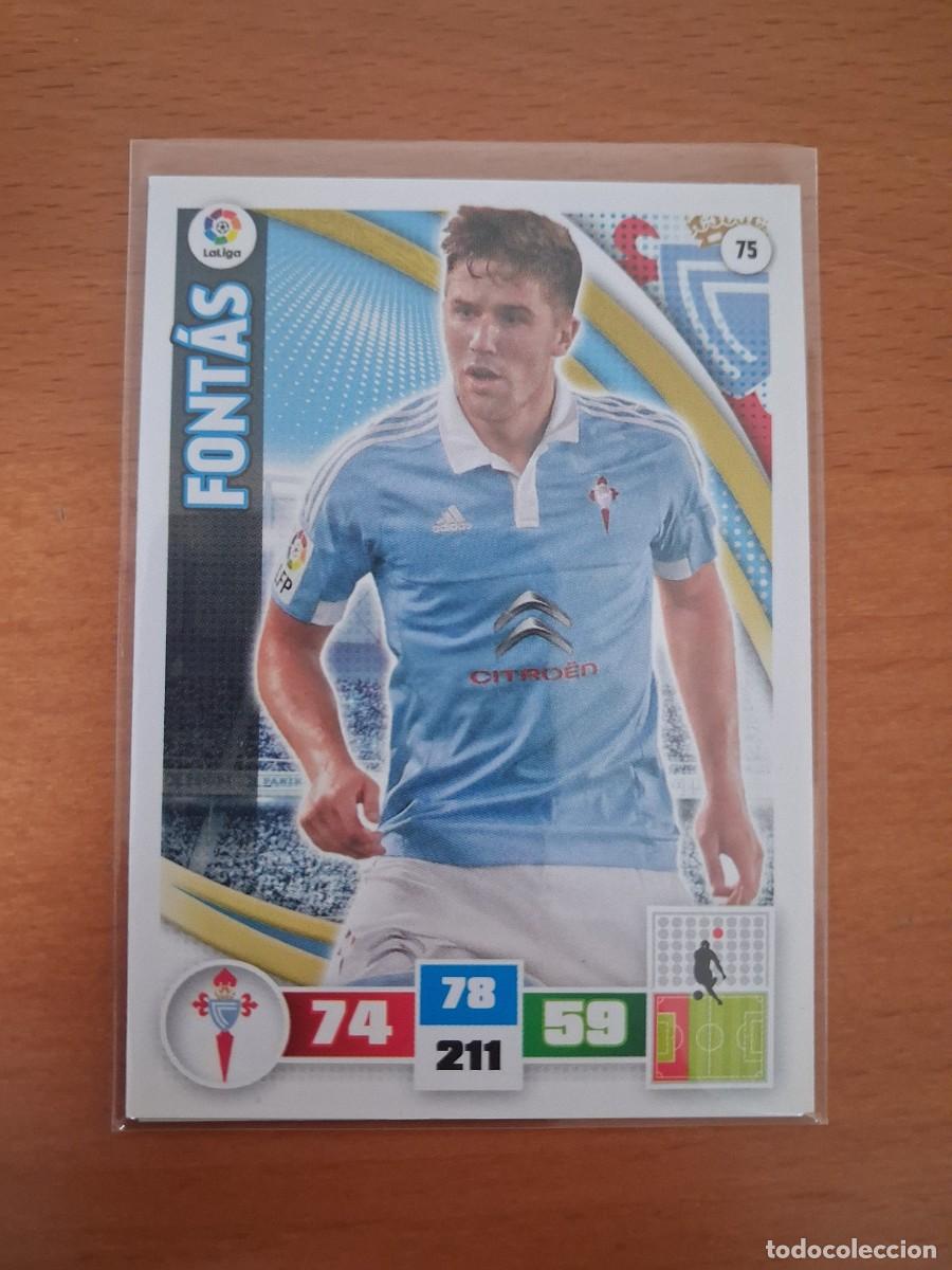 Figurine di Calcio: Adrenalyn XL 2015 2016 15 16 RC Celta de Vigo 75 Fontas