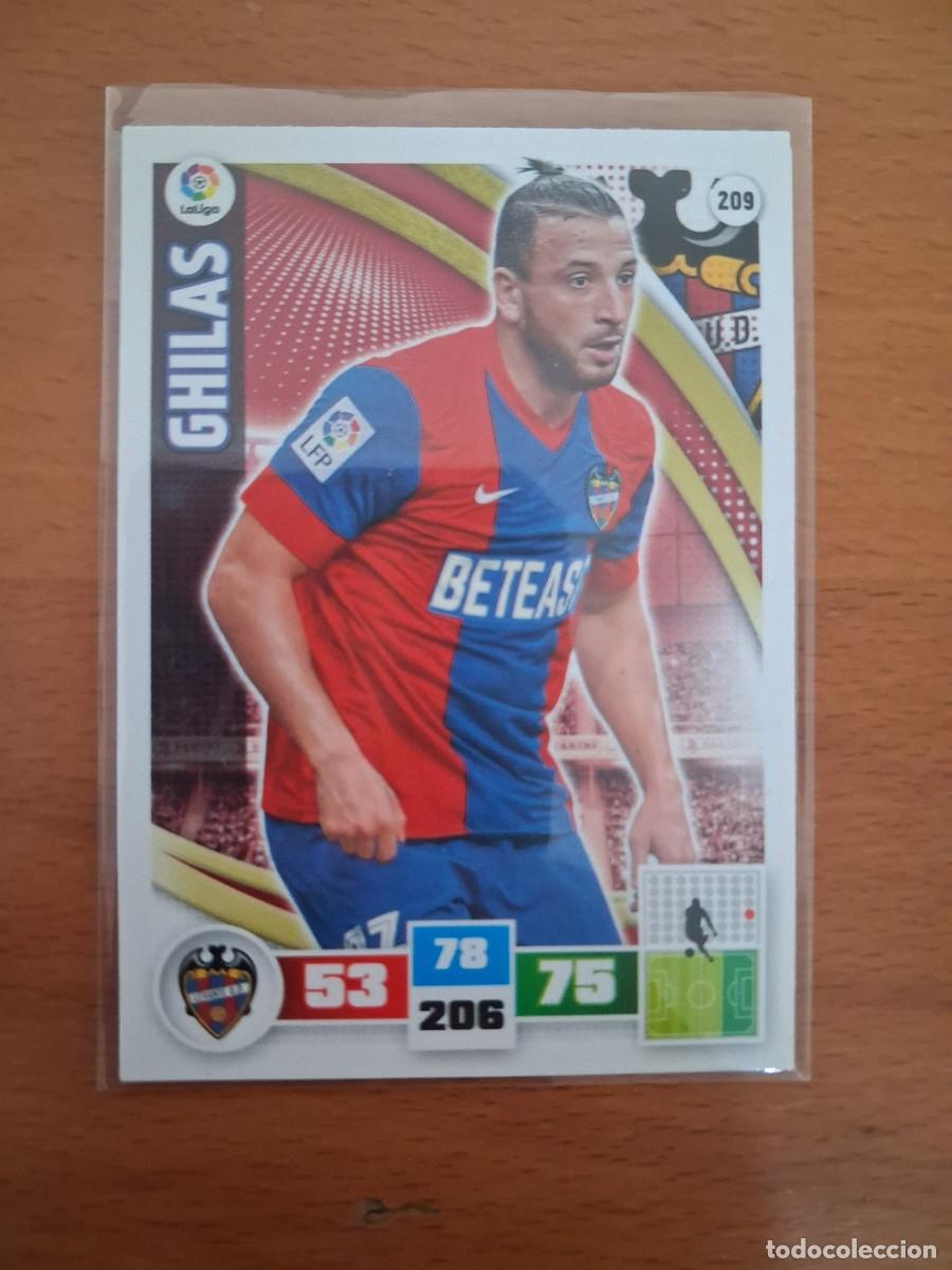 Cromos de F&uacute;tbol: Adrenalyn XL 2015 2016 15 16 Levante UD 209 Ghilas