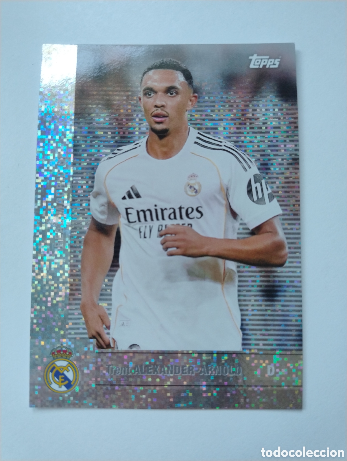 Cromos de F&uacute;tbol: 6 - Trent Alexander Arnold - Real Madrid - Topps Team Set 2025 - 2026 Paralela