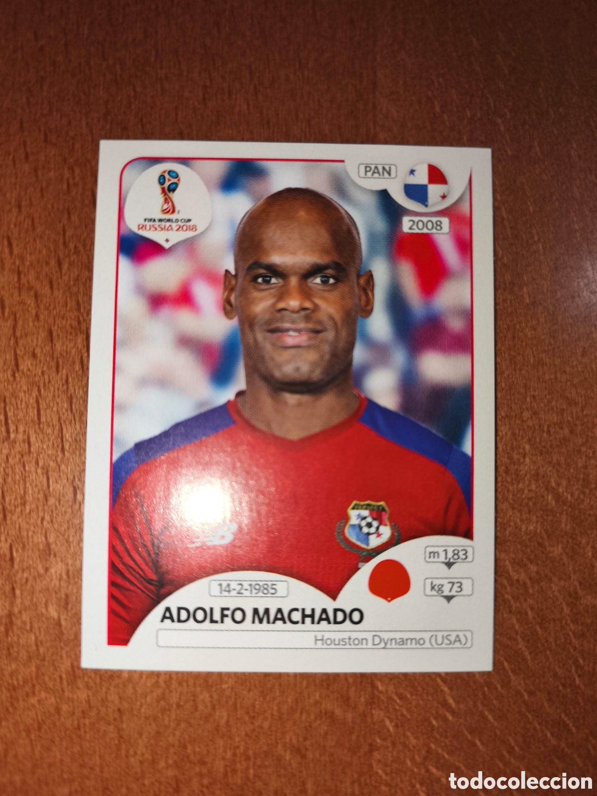 Cromos de F&uacute;tbol: Adolfo Machado n&deg;539 Fifa World Cup Rusia Russia 2018 Panam&aacute;