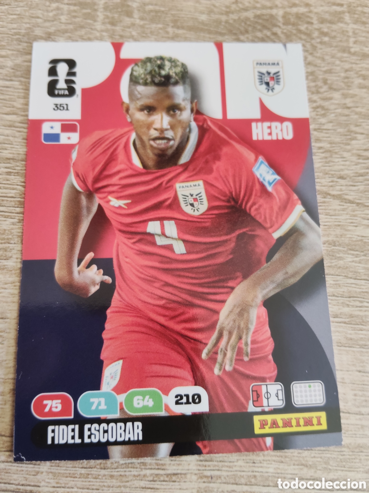 Cromos de F&uacute;tbol: Panini Adrenalyn mundial 2026 352 Fidel Escobar Panam&aacute;
