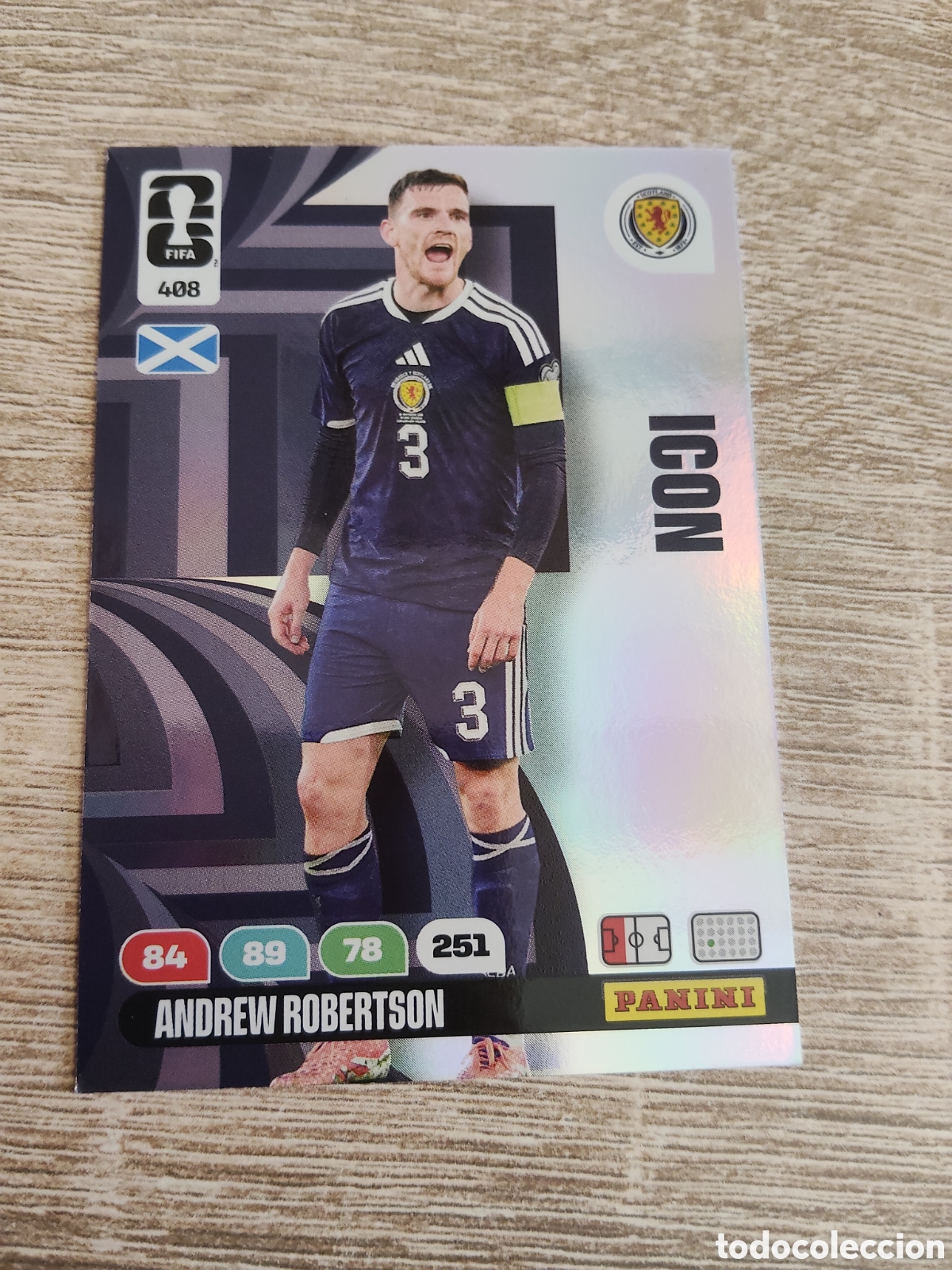 Cartes &agrave; collectionner de Football: Panini Adrenalyn mundial 2026 408 Andrew Robertson Escocia