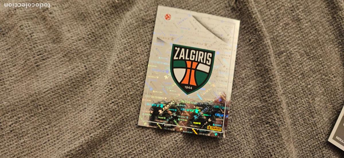 Cromos de Futebol: zalgiris 367 euroliga 2025 2026 25 26 trading card