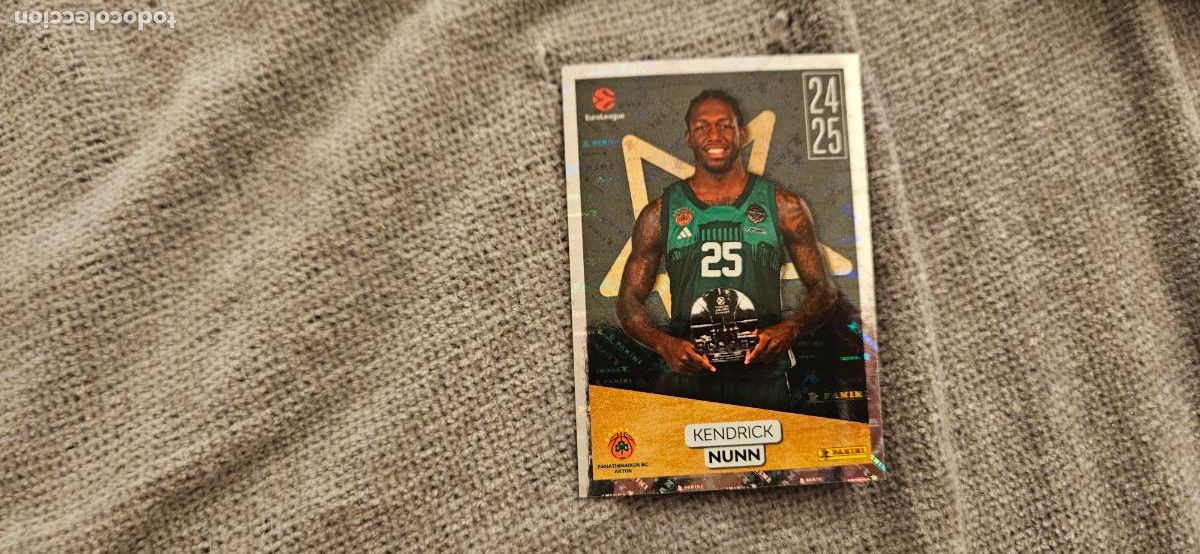 Cromos de Futebol: mvp nunn 386 euroliga euroleague 2025 2026 25 26 trading card