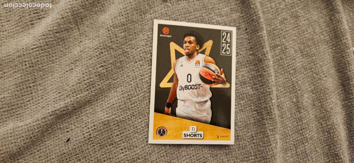 Cromos de Futebol: mvp tj shorts 387 euroliga euroleague 2025 2026 25 26 trading card