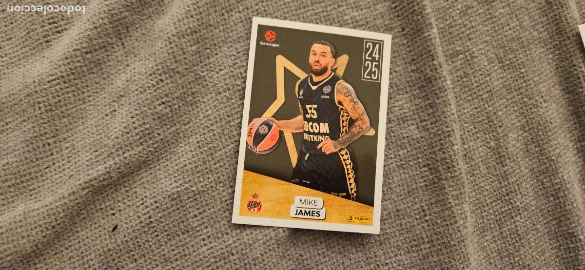 Cromos de Futebol: mvp james 392 euroliga euroleague 2025 2026 25 26 trading card