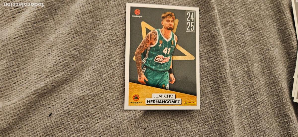 Cromos de Futebol: mvp juancho 395 hernangomez euroliga euroleague 2025 2026 25 26 trading card