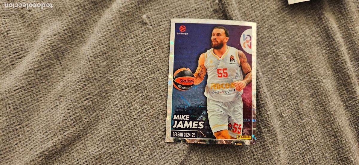 Cromos de Futebol: 406 james euroliga euroleague 2025 2026 25 26 trading card