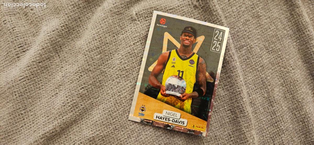 Cromos de Futebol: mvp 385 hayes davis euroliga euroleague 2025 2026 25 26 trading card
