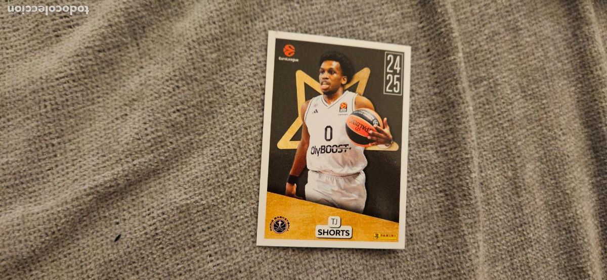 Cromos de Futebol: mvp tj shorts 387 euroliga euroleague 2025 2026 25 26 trading card