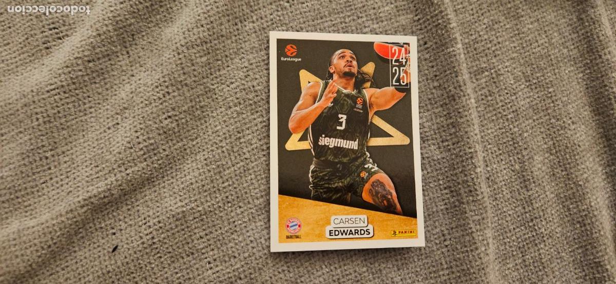 Cromos de Futebol: mvp edwards 388 euroliga euroleague 2025 2026 25 26 trading card